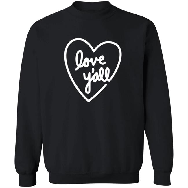 Addison Rae Merch Love Y’All Red Hoodie Addison Rae Merch Love Y’All Red Hoodie