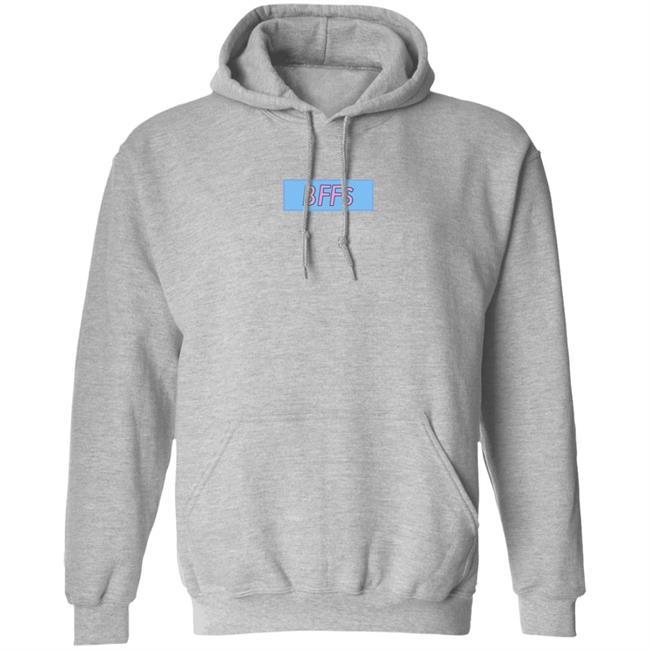 Bffs Podcast Bffs Box Logo Hoodie