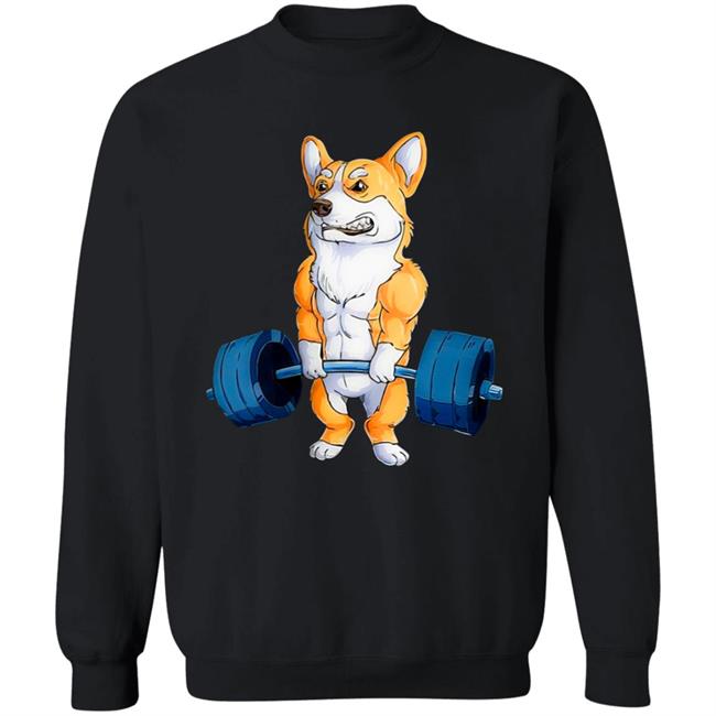 Aliceson And Lee Dog Fitness Day CrewNeck Sweatshirt