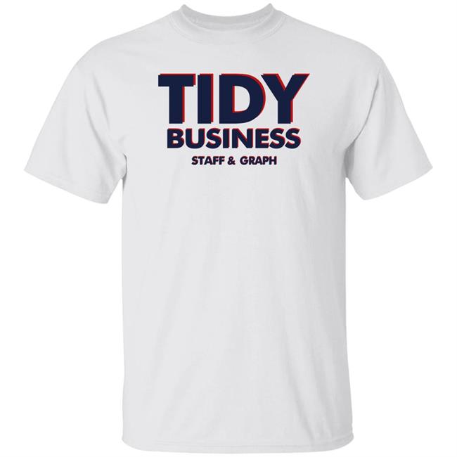 Tidy Business Staff And Graph T Shirt Steve Dangle Glynn