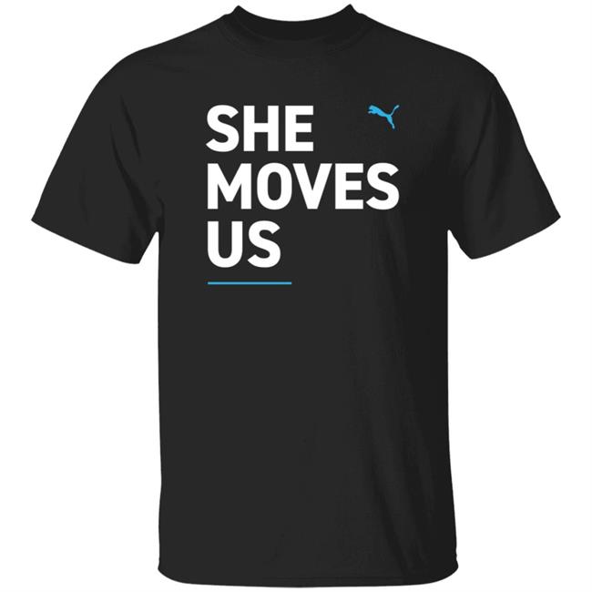 She Moves Us T Shirt Neymar