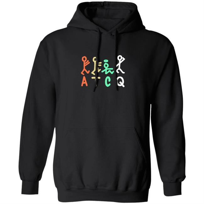 A Tribe Called Quest Merch Stick Figure Olive Hoodie A Tribe Called Quest Merch Stick Figure Olive Hoodie