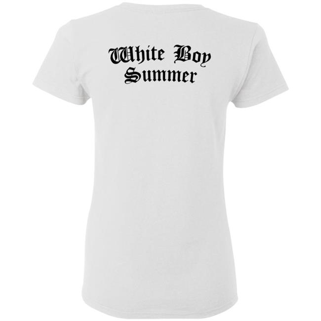 White Boy Summer WBS Hoodie White White Boy Summer Merch White Boy Summer WBS Hoodie White White Boy Summer Merch