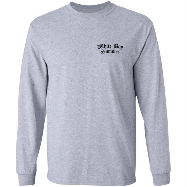 White Boy Summer WBS Hoodie White White Boy Summer Merch White Boy Summer WBS Hoodie White White Boy Summer Merch