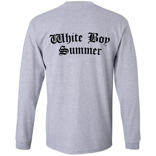 White Boy Summer WBS Hoodie White White Boy Summer Merch White Boy Summer WBS Hoodie White White Boy Summer Merch