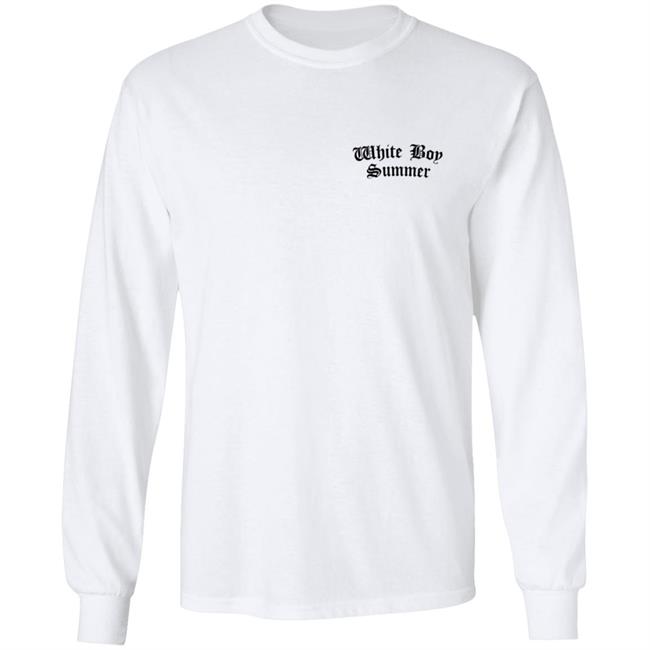 White Boy Summer WBS Hoodie White White Boy Summer Merch White Boy Summer WBS Hoodie White White Boy Summer Merch