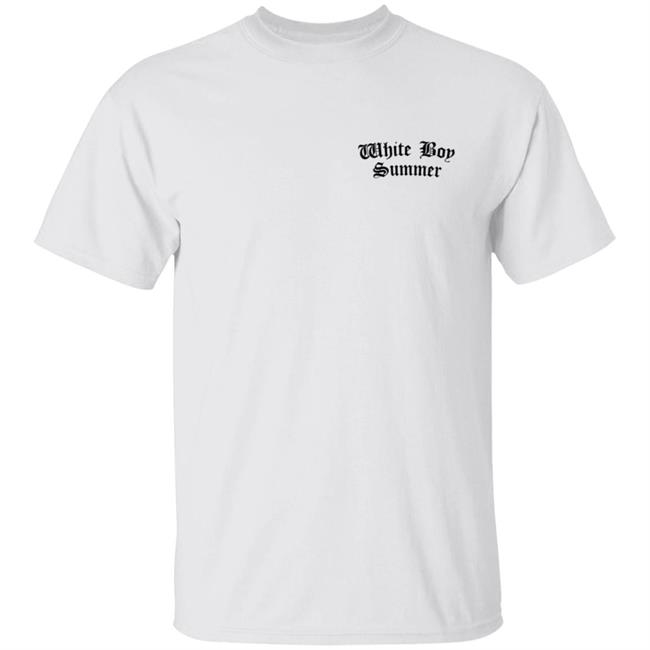 White Boy Summer WBS Hoodie White White Boy Summer Merch White Boy Summer WBS Hoodie White White Boy Summer Merch