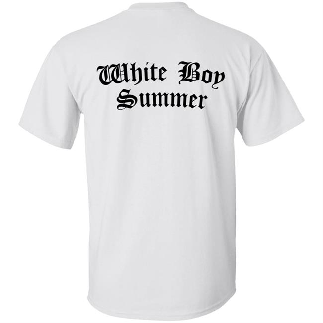 White Boy Summer WBS Hoodie White White Boy Summer Merch White Boy Summer WBS Hoodie White White Boy Summer Merch