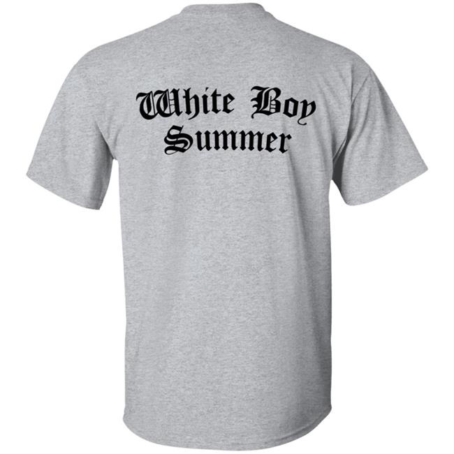 White Boy Summer WBS Hoodie White White Boy Summer Merch White Boy Summer WBS Hoodie White White Boy Summer Merch