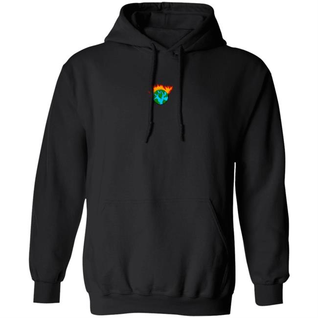 Buddha Ben The Burning Planet Hoodie Limited Edition
