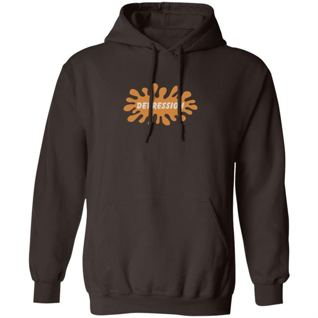 Ods Merch Depression Splat Hoodie