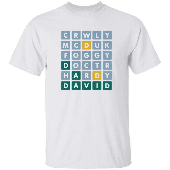 David Tennant Crossword T Shirt Violet Oodoneout Georgia Tennant