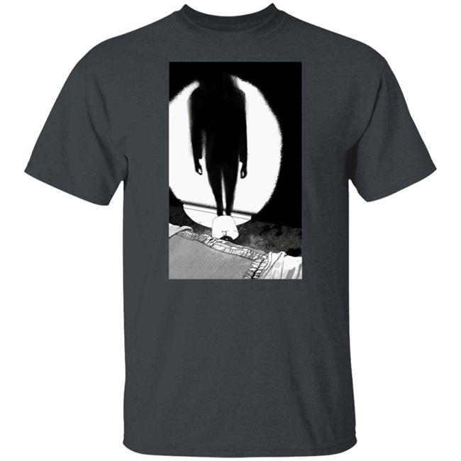 Fyyaa Horror Manga Shadow Tee Shirt Fyyaa Horror Manga Shadow Tee Shirt