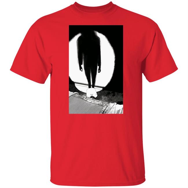 Fyyaa Horror Manga Shadow Tee Shirt Fyyaa Horror Manga Shadow Tee Shirt
