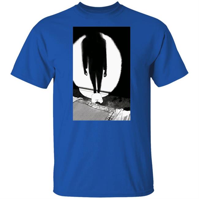 Fyyaa Horror Manga Shadow Tee Shirt Fyyaa Horror Manga Shadow Tee Shirt
