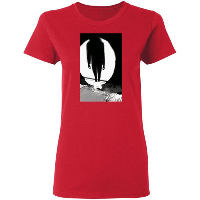 Fyyaa Horror Manga Shadow Tee Shirt Fyyaa Horror Manga Shadow Tee Shirt
