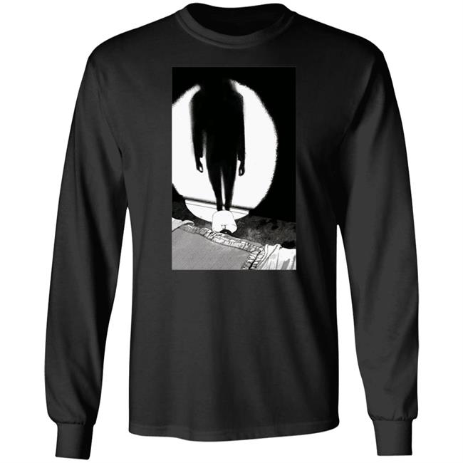 Fyyaa Horror Manga Shadow Tee Shirt Fyyaa Horror Manga Shadow Tee Shirt