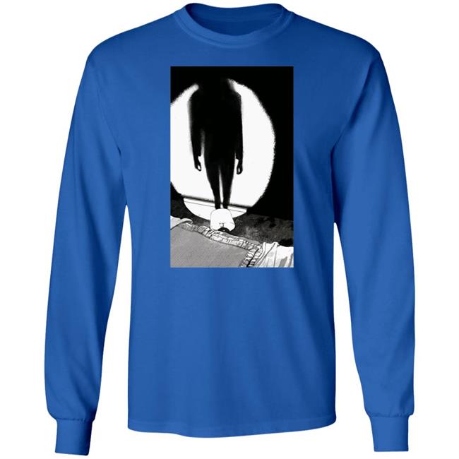 Fyyaa Horror Manga Shadow Tee Shirt Fyyaa Horror Manga Shadow Tee Shirt