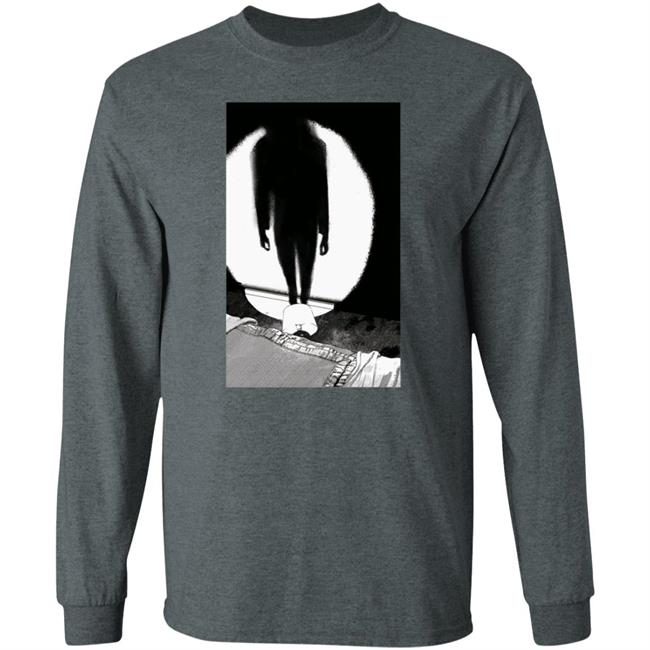 Fyyaa Horror Manga Shadow Tee Shirt Fyyaa Horror Manga Shadow Tee Shirt