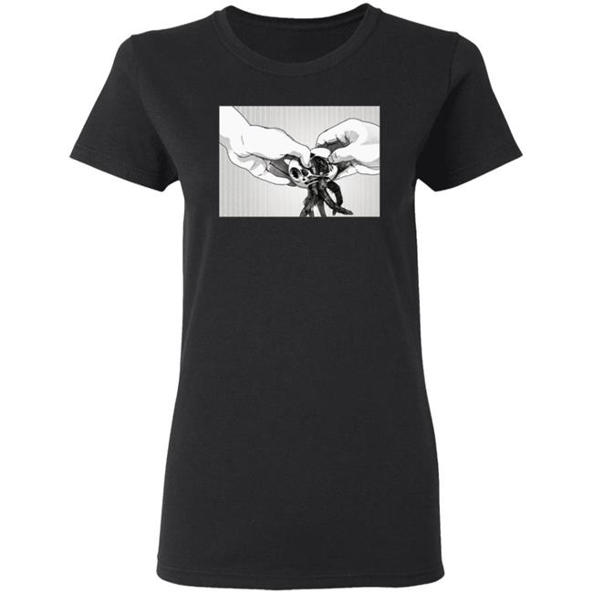 Fyyaa Horror Manga Hatch Tee Shirt Fyyaa Horror Manga Hatch Tee Shirt