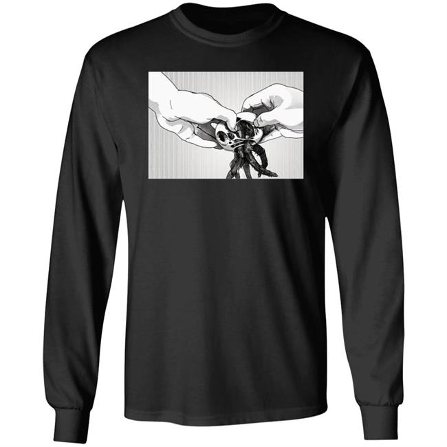 Fyyaa Horror Manga Hatch Tee Shirt Fyyaa Horror Manga Hatch Tee Shirt