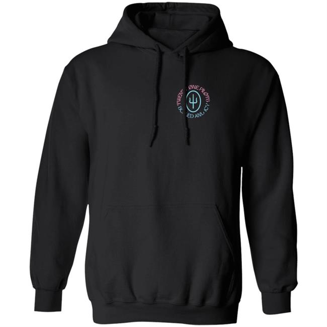 Twenty One Pilots Circle Dragon Hoodie Twenty One Pilots Scaled And Icy Merch