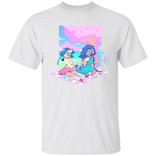 Game Grumps Merch Game Gyaru Sakura Picnic Tee