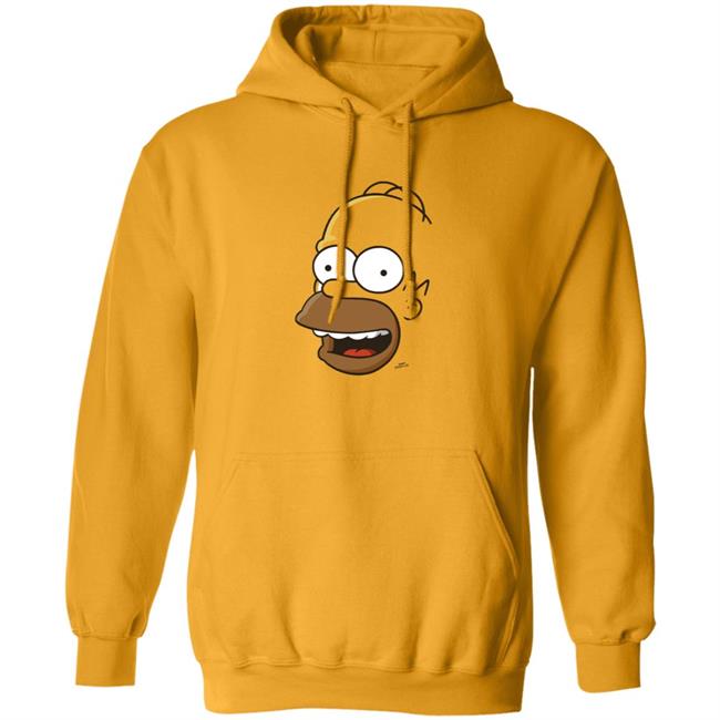 Yellow Homer Simpson Hoodie Matt Groening