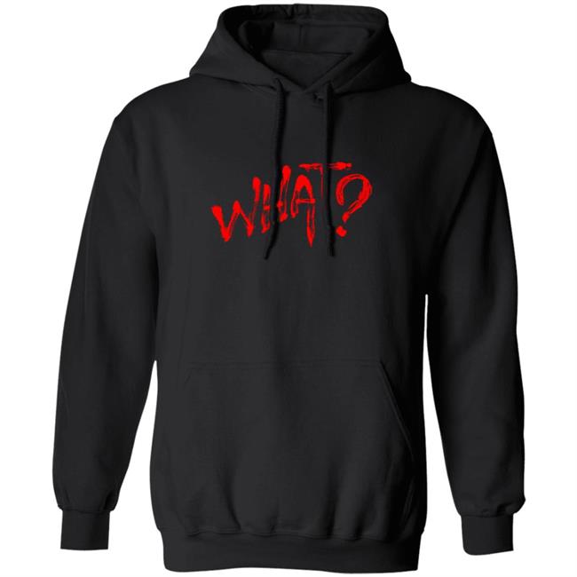 SB19 X Casa WHAT Hoodie WHAT? Special Edition Black Hooded Sweatshirt