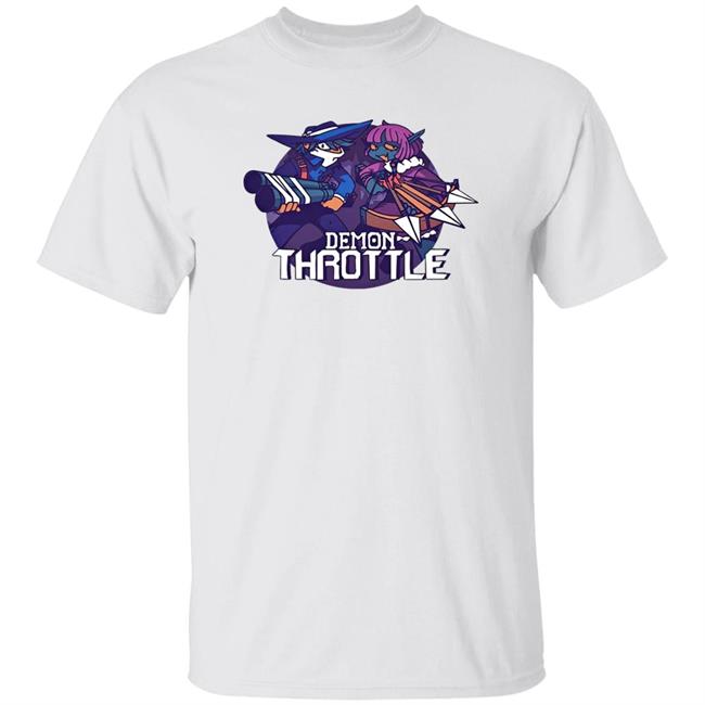 Devolver Digital Store Merch Demon Throttle Shirt