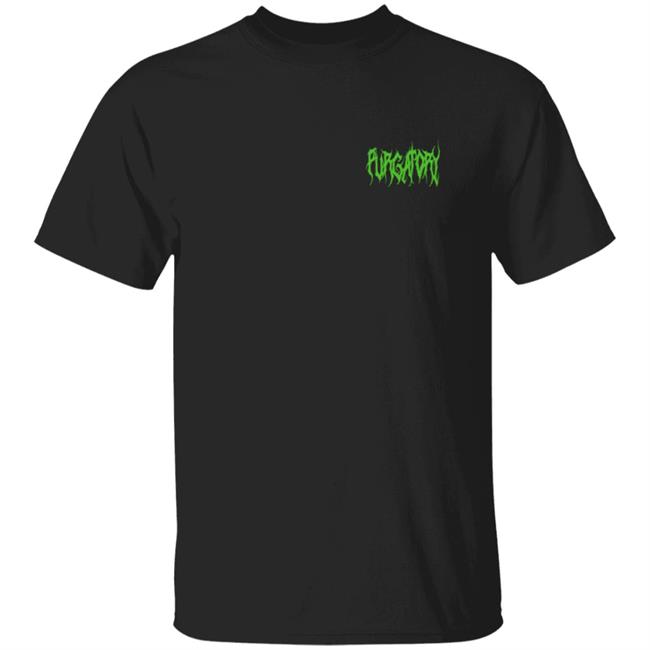 Purgatoryx La Merch Green Essentials T Shirt