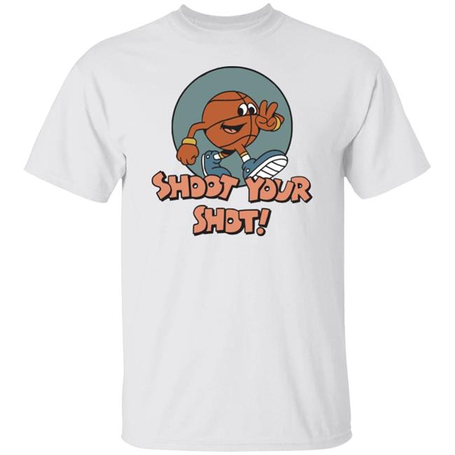 Shoot Your Shot A Little Basketball Man Public Anouncement Shirt Arturo Torres