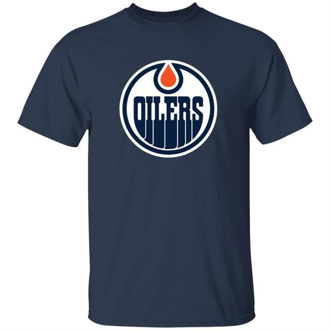 Edmonton Oilers Fanatics Branded Navy Team Alternate T Shirt