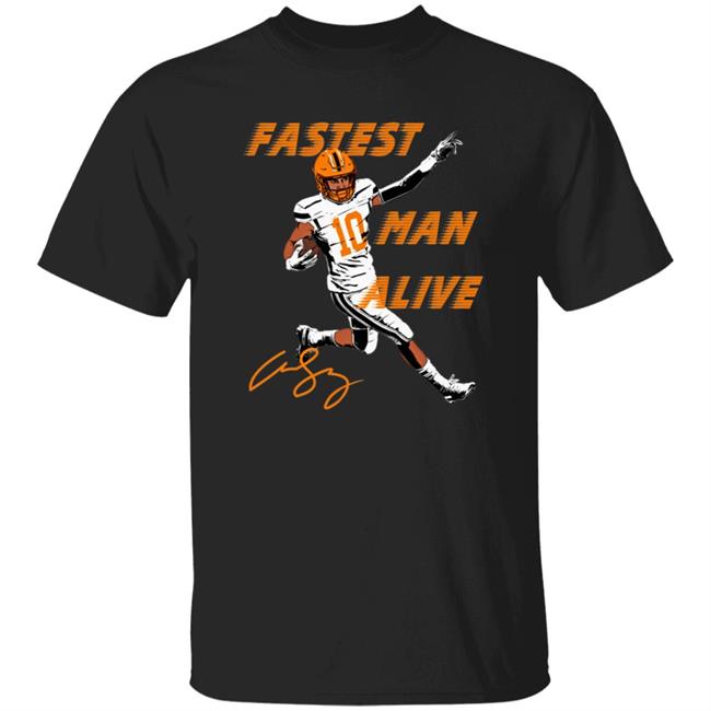 Anthony Fastest Man Alive T Shirt Browns Therapy