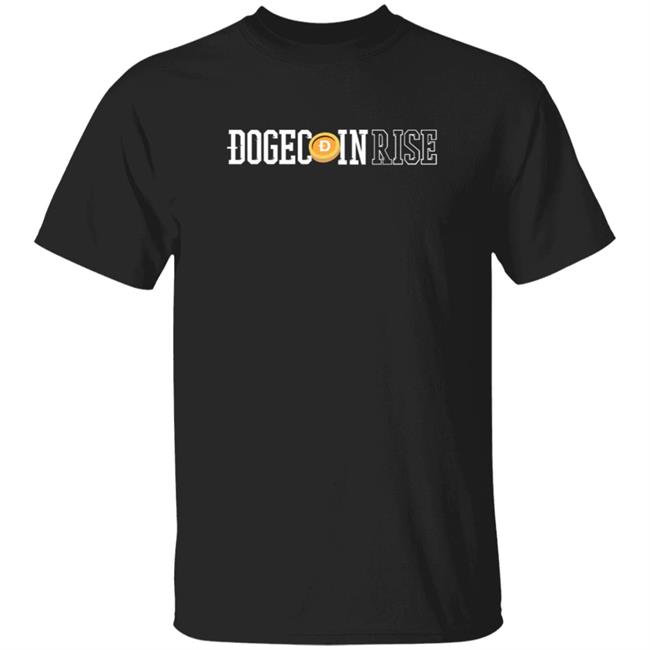 Dogecoin Rise University T Shirt #DogecoinRise Limited Edition
