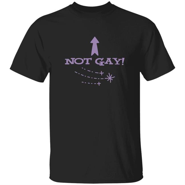 Shirt Bimbo Not Gay Fitted Shirt