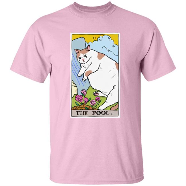 Sad Cat Meme The Fool Tarot Shirt Sparklings