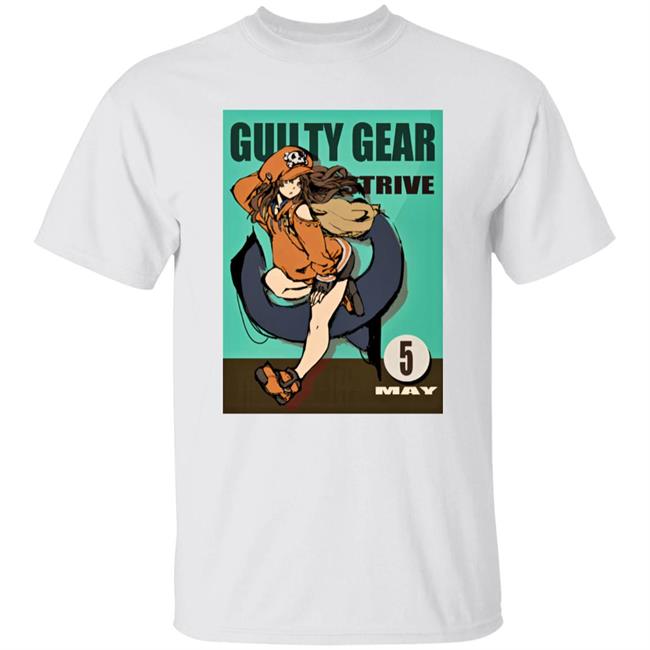 Guilty Gear Strive May T Shirt Arc System Works Merch Onthedownlotho