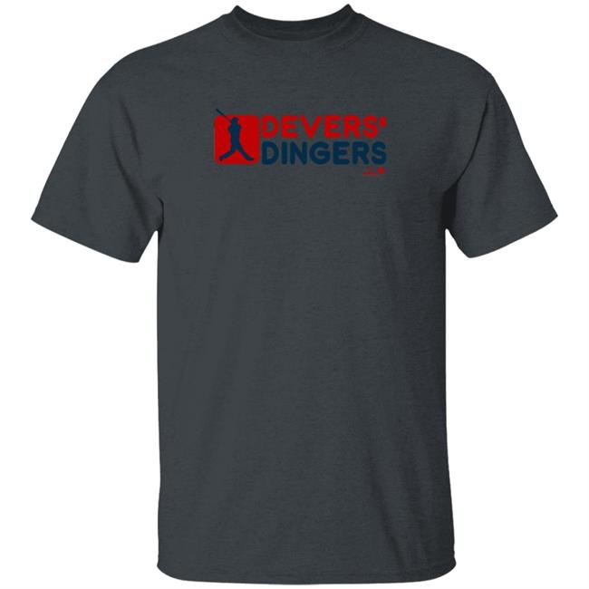 Devers Dingers T Shirt Over the Monster BreakingT