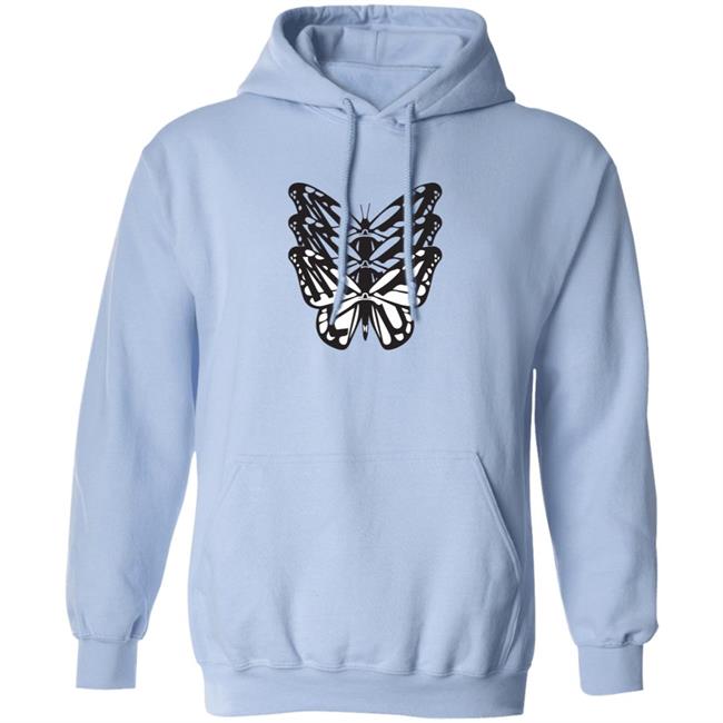 Malu Merch Trippie Butterfly Hoodie