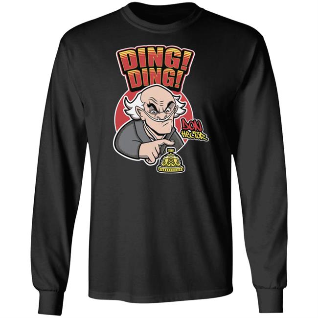Breaking Bad Merch Don Hector Ding Ding Black T Shirt