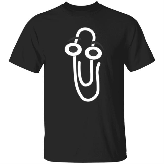 Scott Hanselman Clippy T Shirt Black