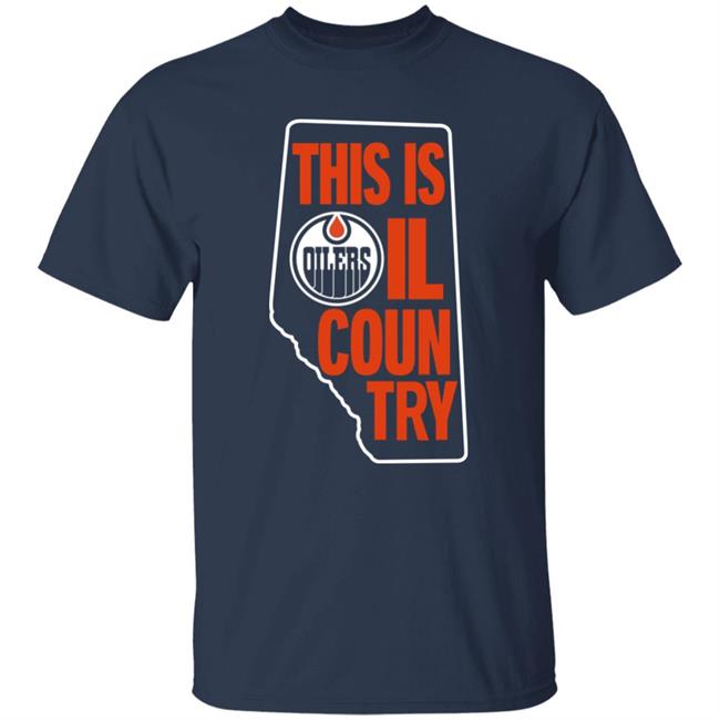 ICE District Authentics Merch Edmonton Oilers This Is Oil Country Shirt