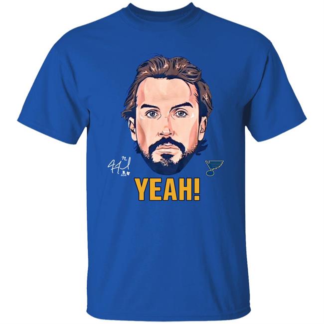 Stl Authentics Merch St. Louis Blues Justin Faulk Yeah Shirt