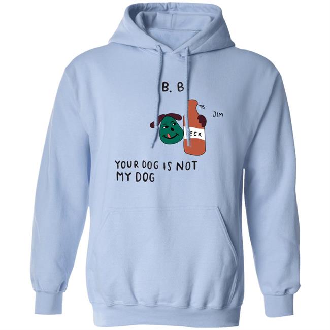 Your Dog Is Not My Dog Crewneck Sweatshirt Bode New York Merch