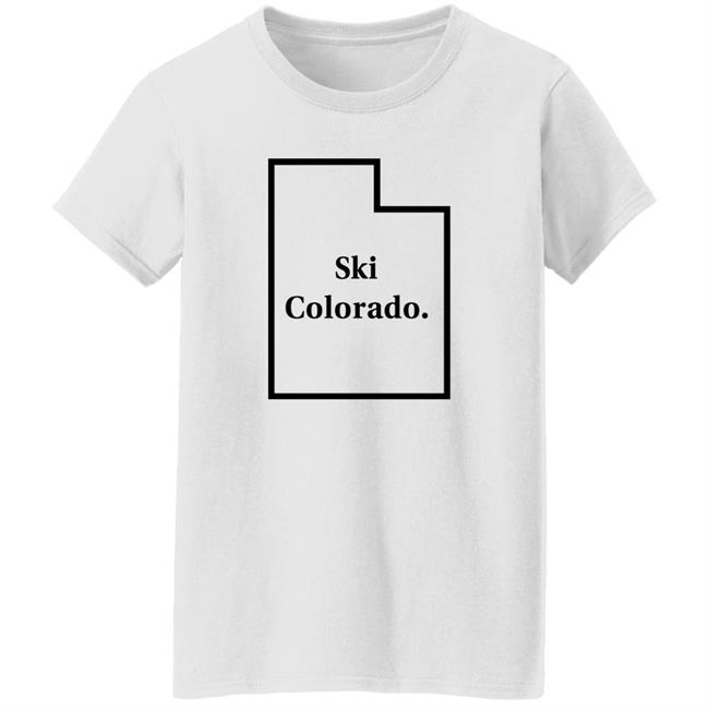 Ski Colorado 2.0 Shirt Wasatch Snow Forecast Bonfire Shop