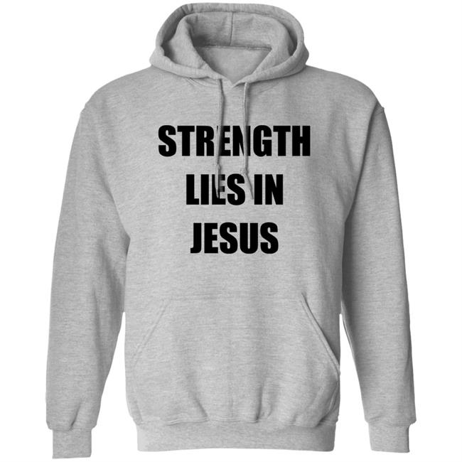 David Alaba Strength Lies In Jesus Shirt Los Blancos Live