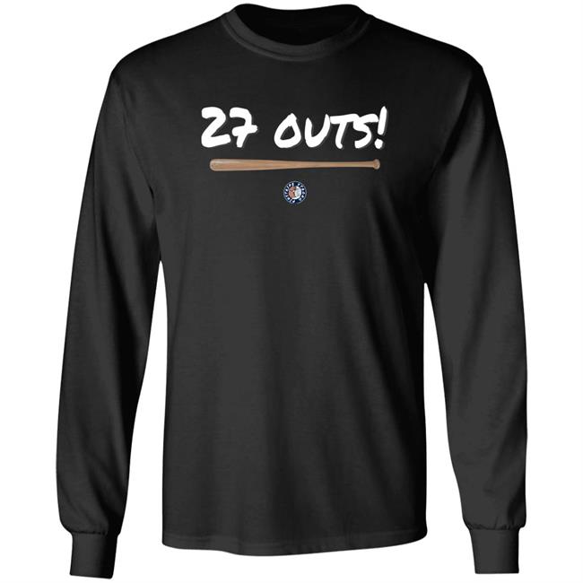 Jomboy Media Shop 27 Outs Pinstripe Strong Shirt