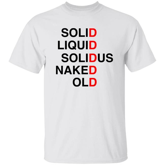 Pomu Rainpuff Solid Liquid Solidus Naked Old Shirt