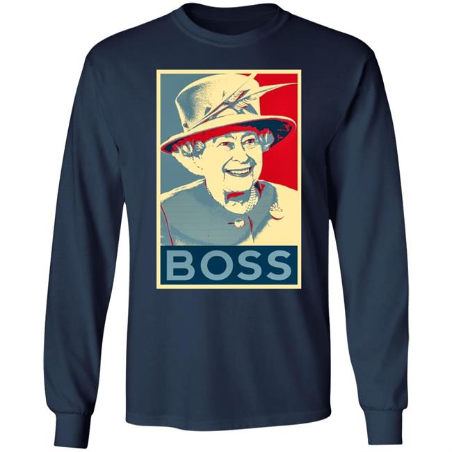 Boss Queen Elizabeth Ii T Shirt Platinum Jubilee